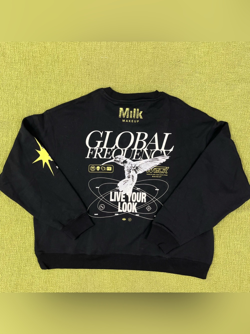 Milk Makeup Crewneck Sweatshirt NWOT